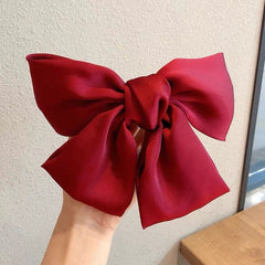 Hair Bows soft Silk fabric ( one Piece ) - MehDer